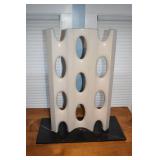 MCM porcelain sculpture, 23x11x26.5; as is