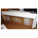 Gas freestanding fireplace surround, disassembled