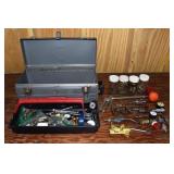Craftsman tool box with air hose fittings, adapter