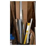 Steel can with assorted metal, composite and wood