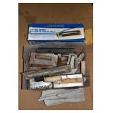 14" tile cutter, masonry trowels, etc.; as is