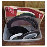 Group of abrasives, grinding discs, etc.; as is