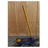 Lincoln 2 ton floor jack, operates; as is