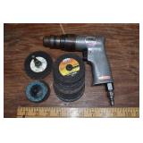 Campbell Hausfeld pneumatic 3/8" drill model TL100