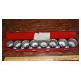 Pittsburgh 3/4" drive 8pc. socket set, 2-1/6" to 2