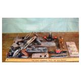 Collection of planes, etc. including Stanley, Cors