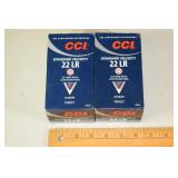 1000 rds CCI cal .22 long rifle; as is