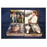 40 LP records including pop, rock, soul, musicals
