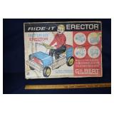 Gilbert Ride-it Erector set 10801, original box