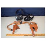 Lot: Galco Miami Classic leather shoulder holster,