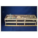 Wooden model of a decoy maker