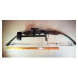 PSE Magna-Flite compound bow with quiver; as is