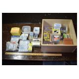 Collection of assorted hardware including drywall