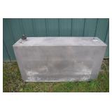 Approximately 70 gallon aluminum auxiliary fuel ce