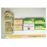 Ammo: 70 rds 8mm in bandoleer, 40 rds Lake City 7.