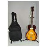 Firefly semi-acoustic guitar with soft case, repla