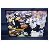 Framed Haloti Ngata autographed photo with COA, 20
