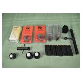 Lot: Ruger scope rings and (3) 10/22 magazines, 5
