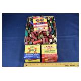 Assorted shotgun shells: 2 boxes 12ga 3", mixed bo