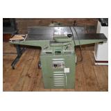 Grizzly model G1182 6"x47" jointer, operating with