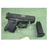 Glock 27 semi-auto pistol, s#BTW786, cal .40 S&W,