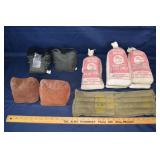 Mostly sand weighted shooting rests except leather