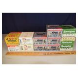 Approximately 290 rds assorted 12ga in 12 boxes; a
