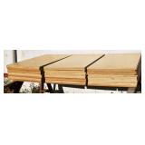 45 pine veneer cabinet grade panels, 2
