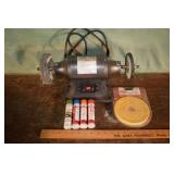 Central Machinery 6" buffer with 1/2" arbor, suppl