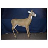 Plastic deer decoy, 454"h; as is