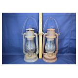 2 Embury #240 lanterns; as is