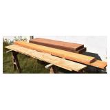 Maple, birch and red pine boards: m - 1"x 9.5" & 1