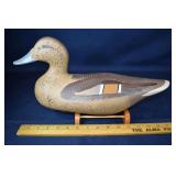 Mallard hen decoy signed and dated Charles Jobes;