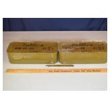 880 rds Russian cal 7.62 in metal cans; as is