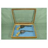 2 Denix cast metal replica models of the Colt Sing