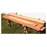 18 oak 3/4" boards: (6) 6"x10