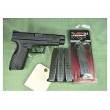 Springfield Armory XDM-9 semi-pistol, s#MG928806,