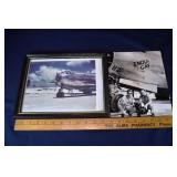 2 Enola Gay photos: Inscribed Tinian Island 1945