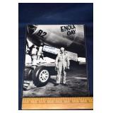 Enola Gay photo autographed by Paul Tibbets pilot