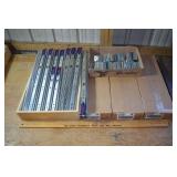 Approximately 50 sets of Knape & Vogt 22" drawer s