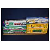 (6) die cast tractor trailer models; as is