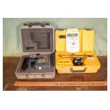 Porter Cable RoboToolz laser level and Berger inst