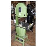 Grizzly 18" Wood Band Saw, operating with extra 12