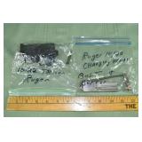 Ruger 10/22 rifle parts: trigger assembly, etc.; a