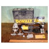 DeWalt model DW670 trim router with box and manual