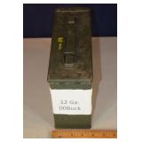 Approximately 90 rds 12ga 00 Buck in military ammo