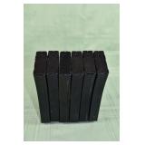 (6) Colt AR-15 30rd aluminum magazines; as is
