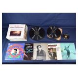 Collection of 70 records including Elvis, etc.; as