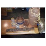 Collection of assorted natural wood veneer; as is