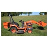 Kubota BX2360 4WD diesel hydrtostic loader tractor
